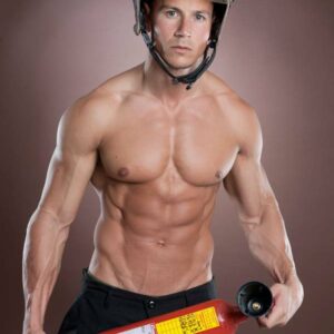 Chippendales Suisse show pompier