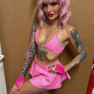 Gogo danseuse thème Pink événement Genève